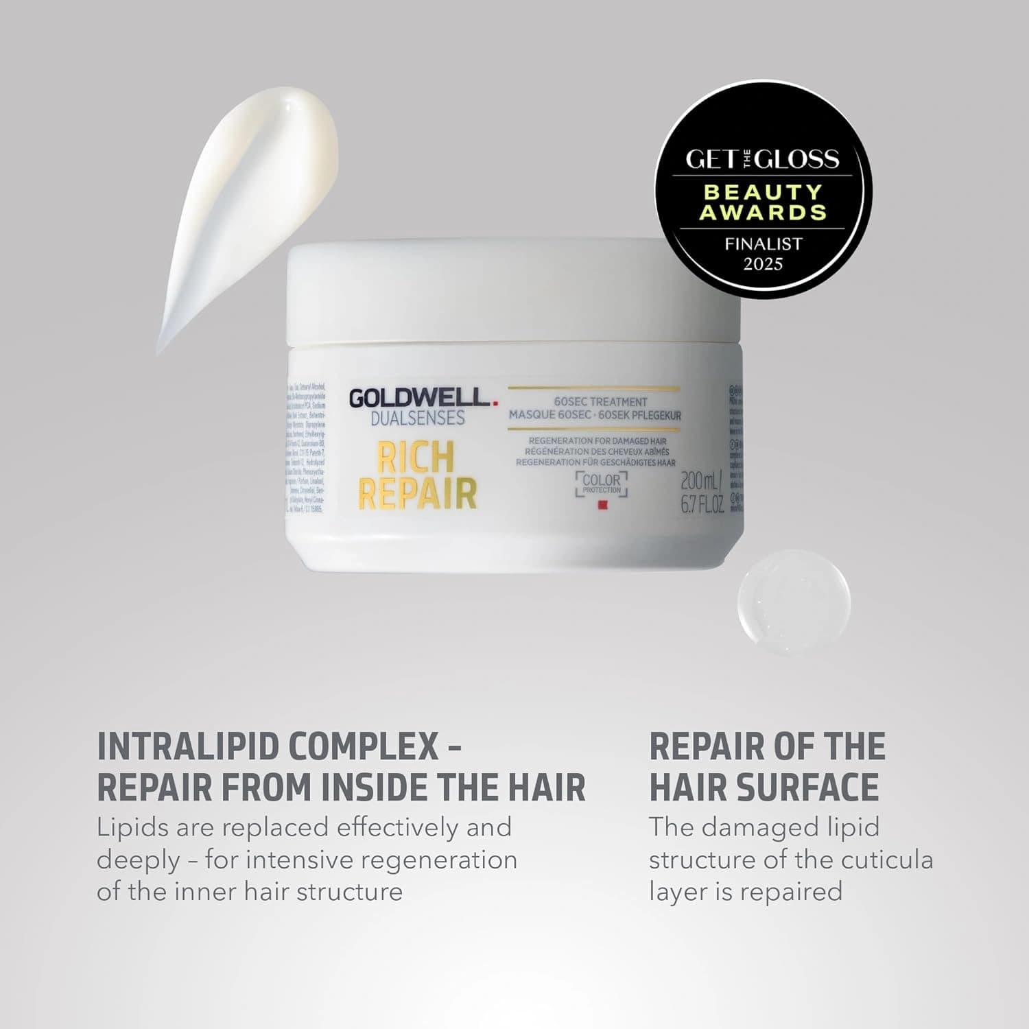 Goldwell Dualsenses Rich Repair 60 Sec Treatment 200ml