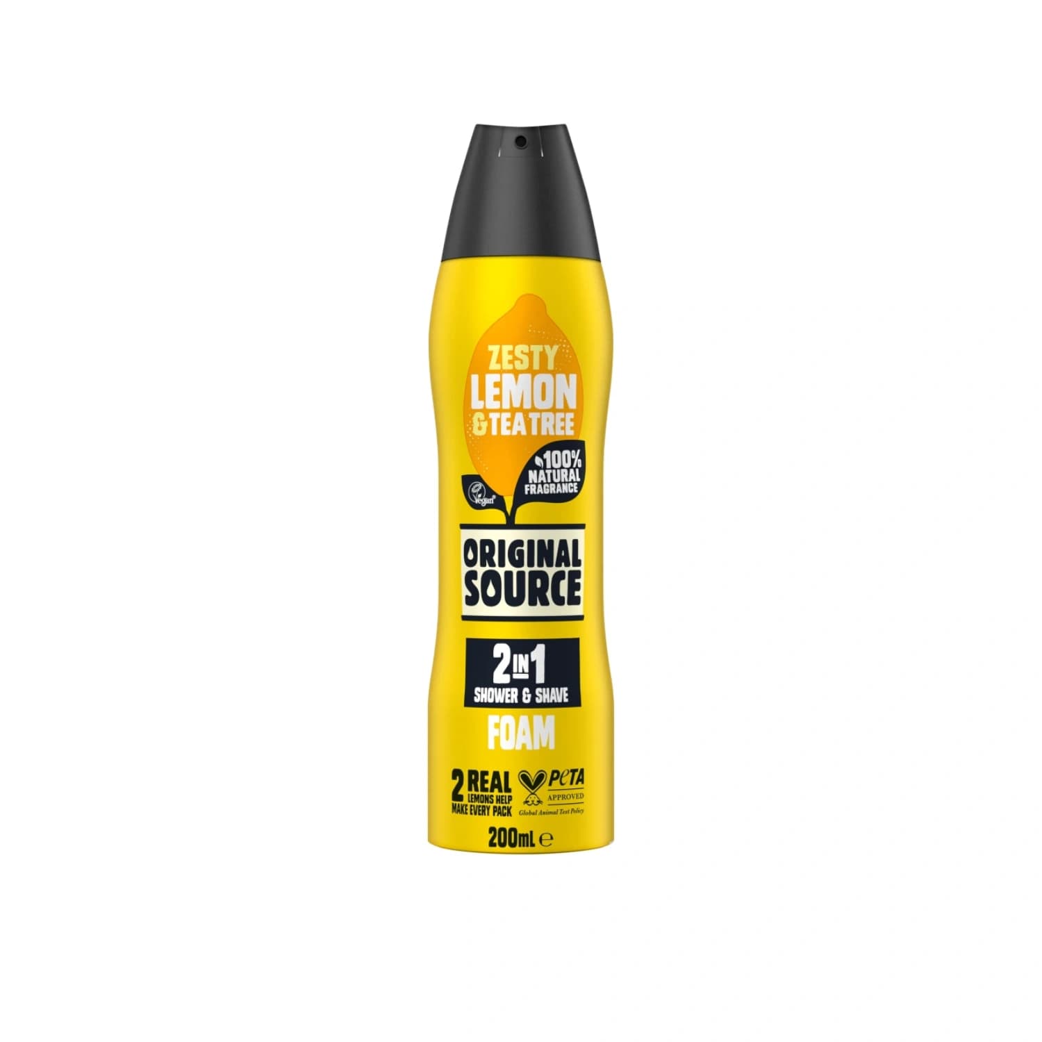 Original Source Lemon and Tea Tree Foaming Shower Gel 200ml