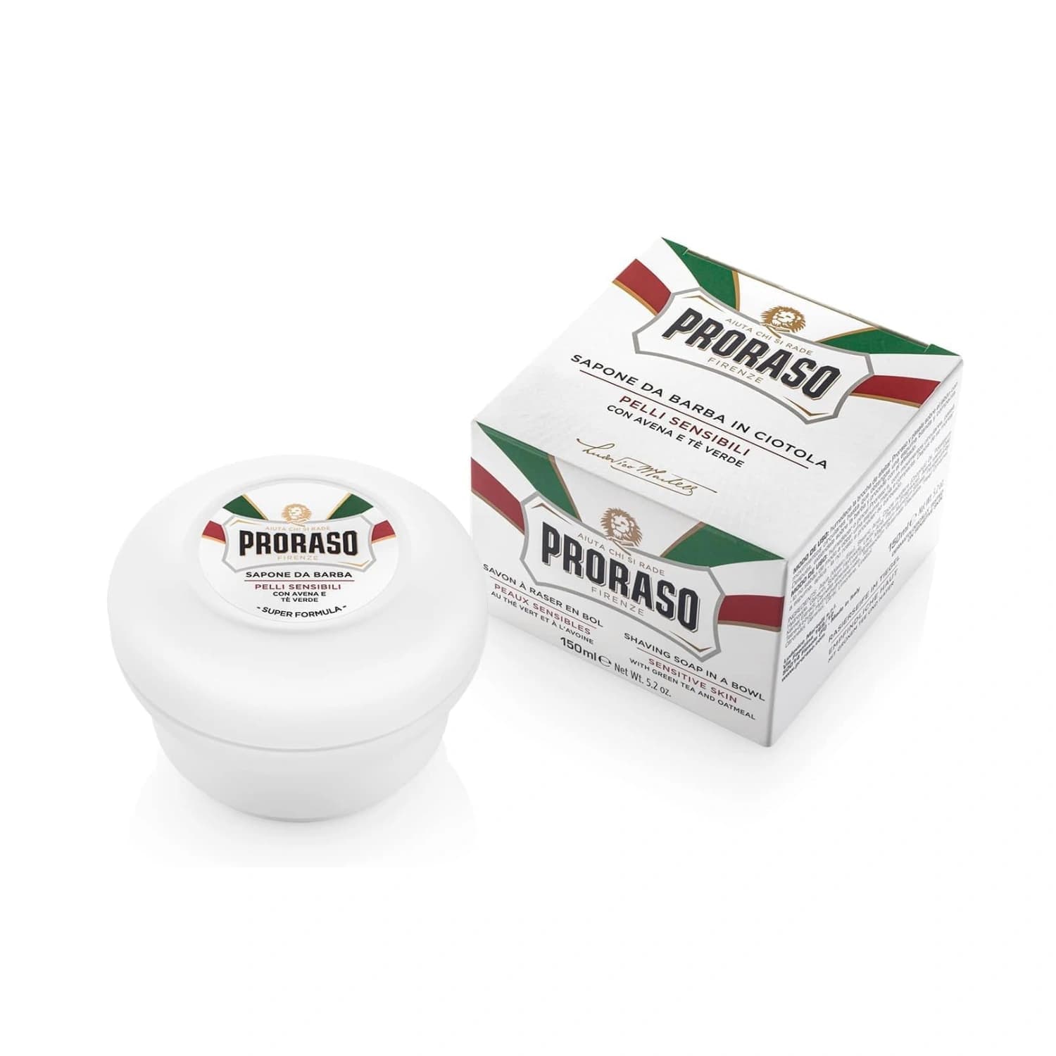 Proraso White Line Shaving Soap In A Jar 150ml