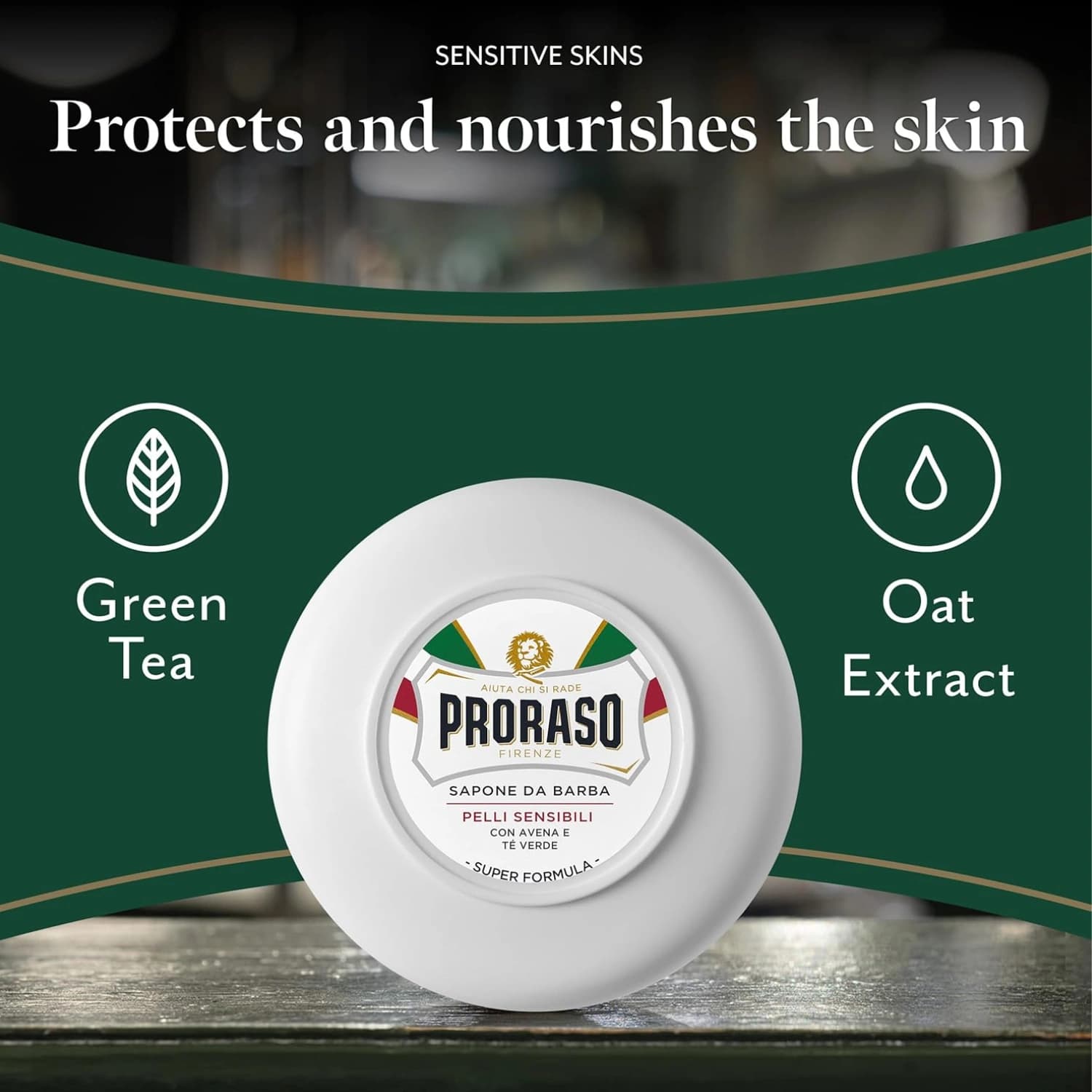 Proraso White Line Shaving Soap In A Jar 150ml