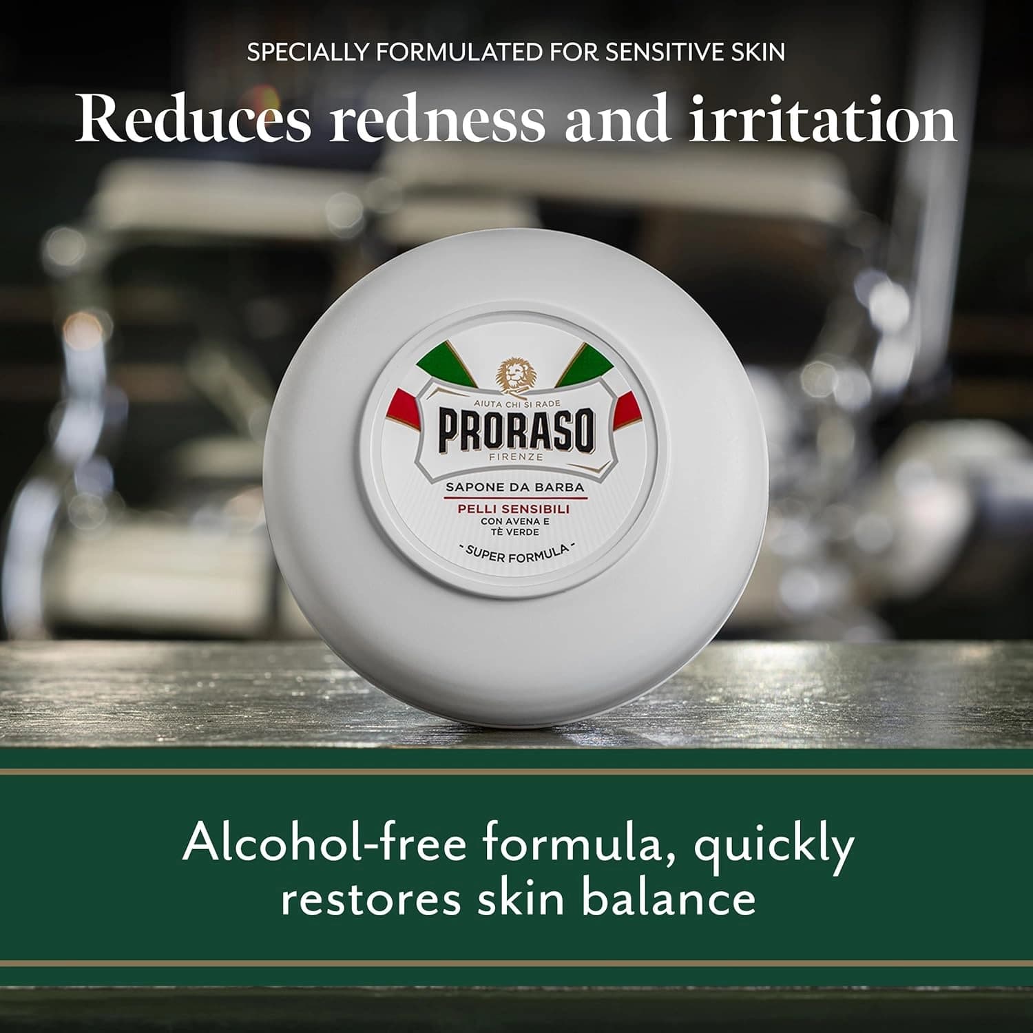 Proraso White Line Shaving Soap In A Jar 150ml