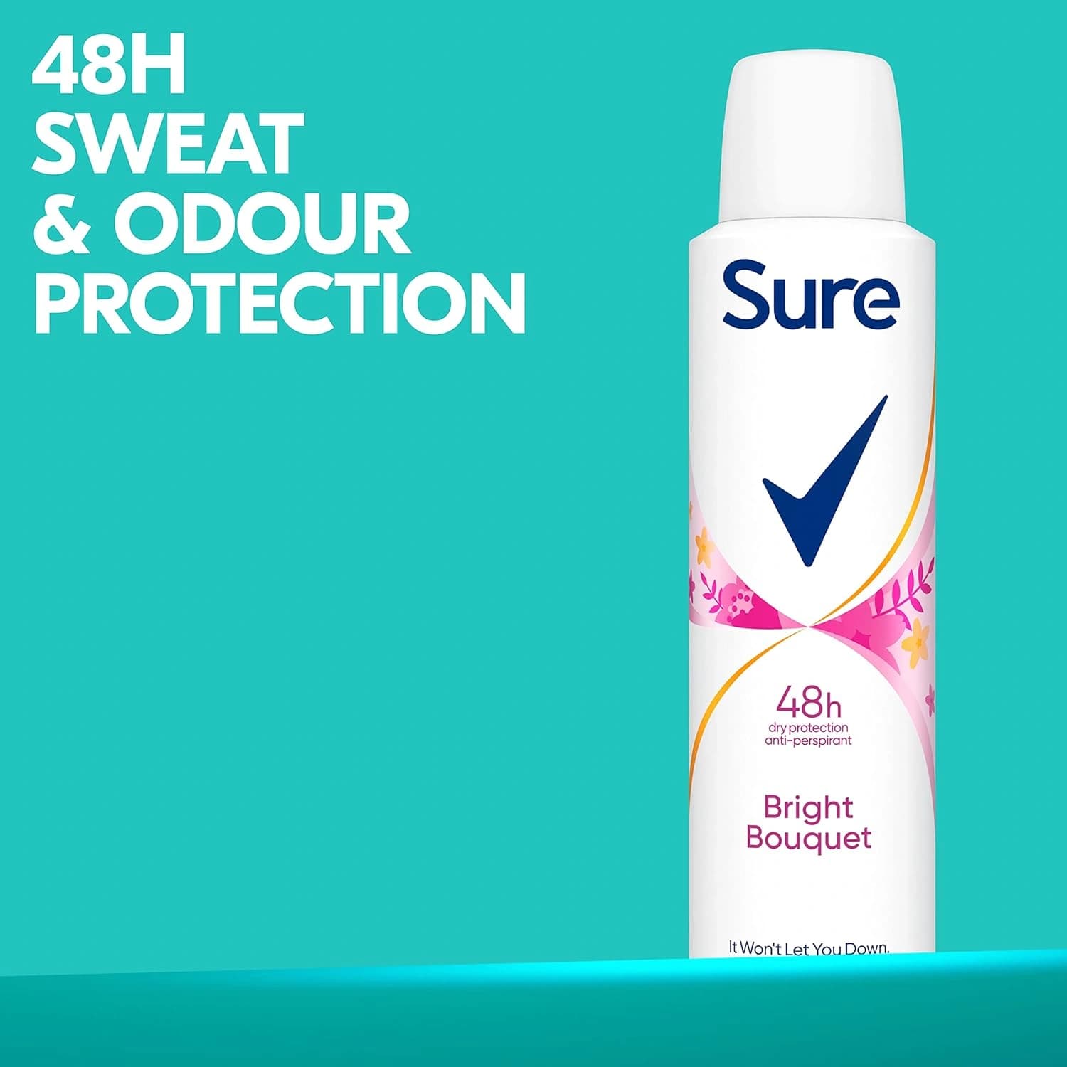 Sure Women Bright Bouquet 48Hr Anti-Perspirant Spray 150ml
