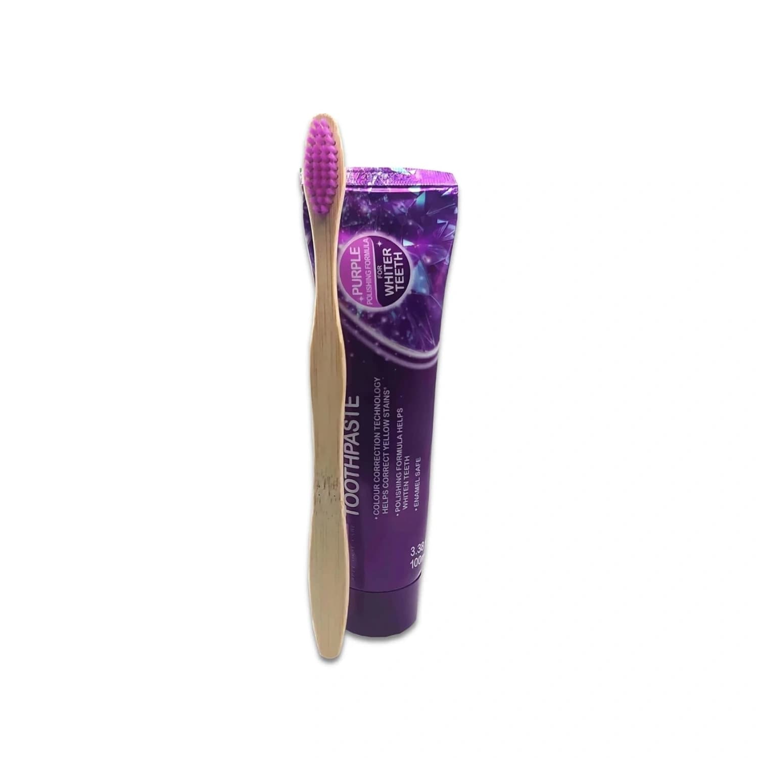 XOC Purple Whitening Toothpaste 100ml + Toothbrush