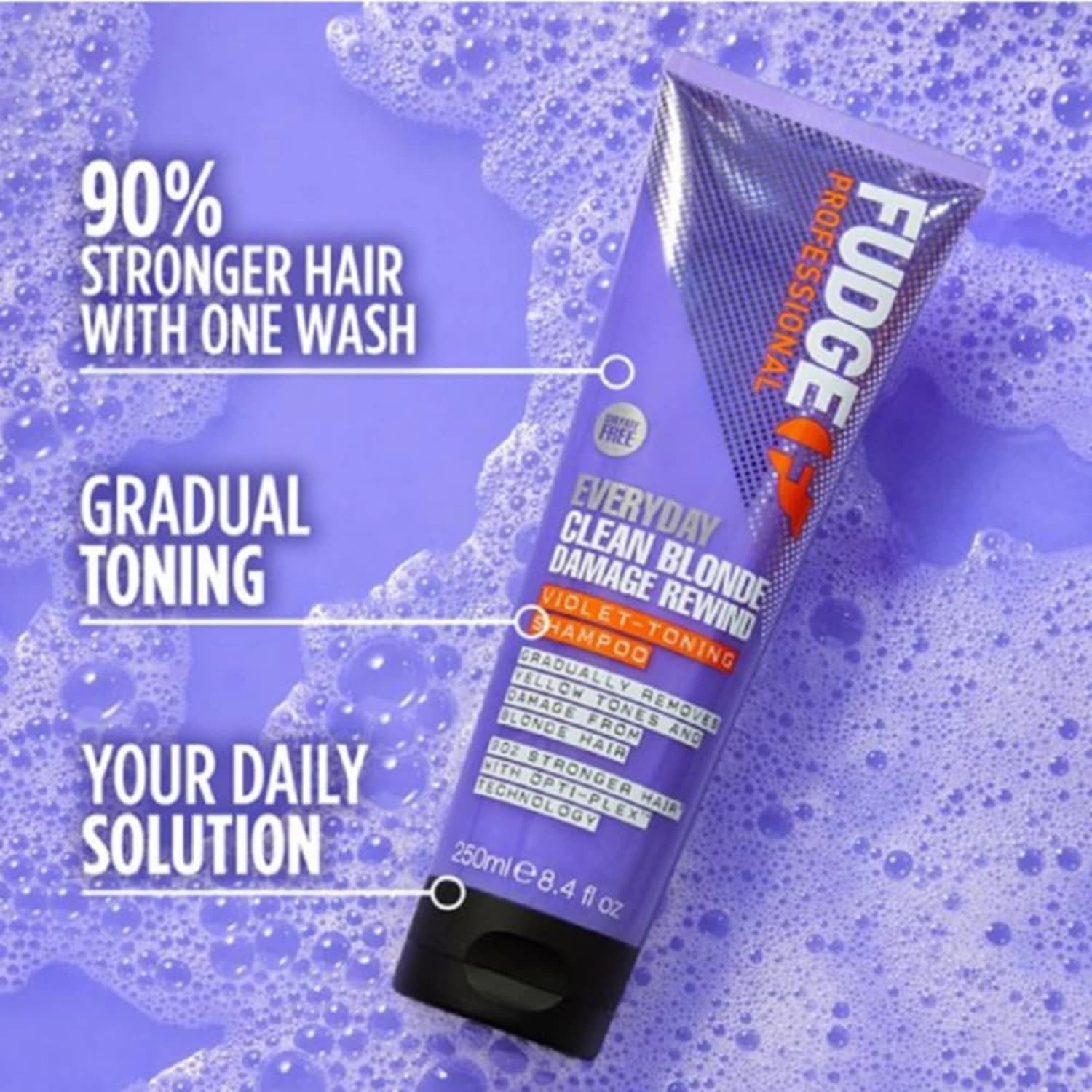 Fudge Everyday Clean Blonde Violet Shampoo 250ml