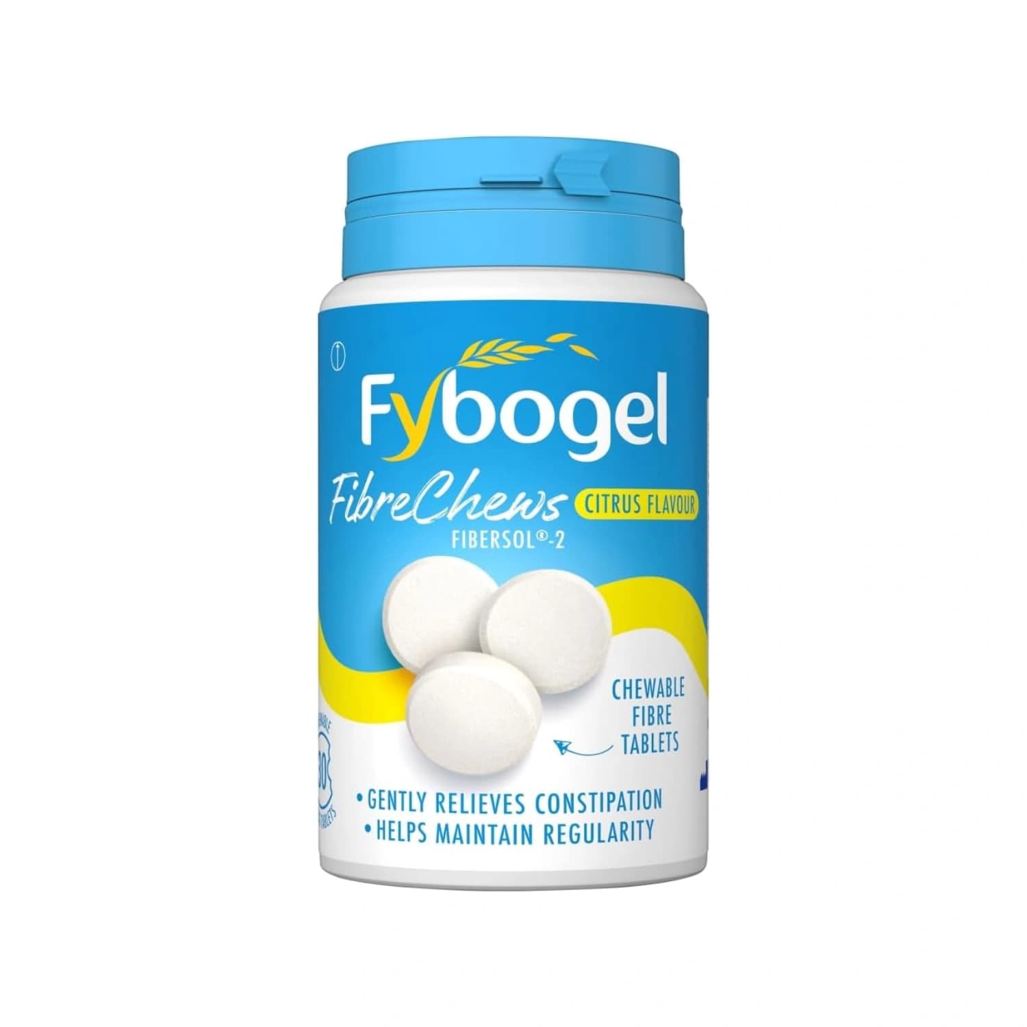 Fybogel FibreChews Citrus Constipation Fibre 30 Tablets