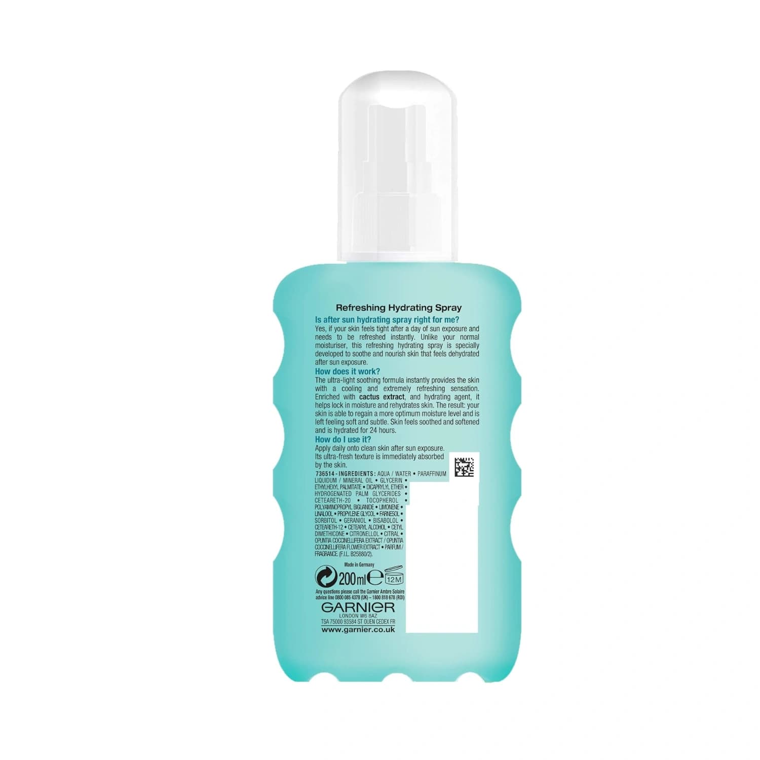 Garnier Ambre Solaire After Sun Spray 200ml