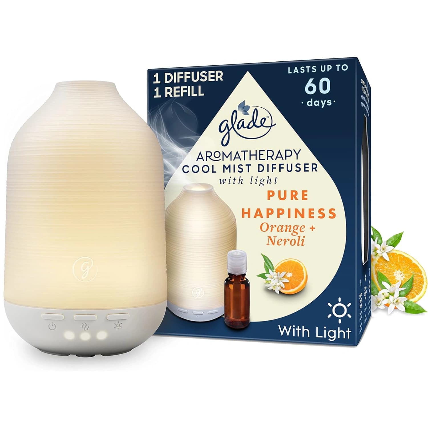 Glade Essential Oil Diffuser Holder & Refill