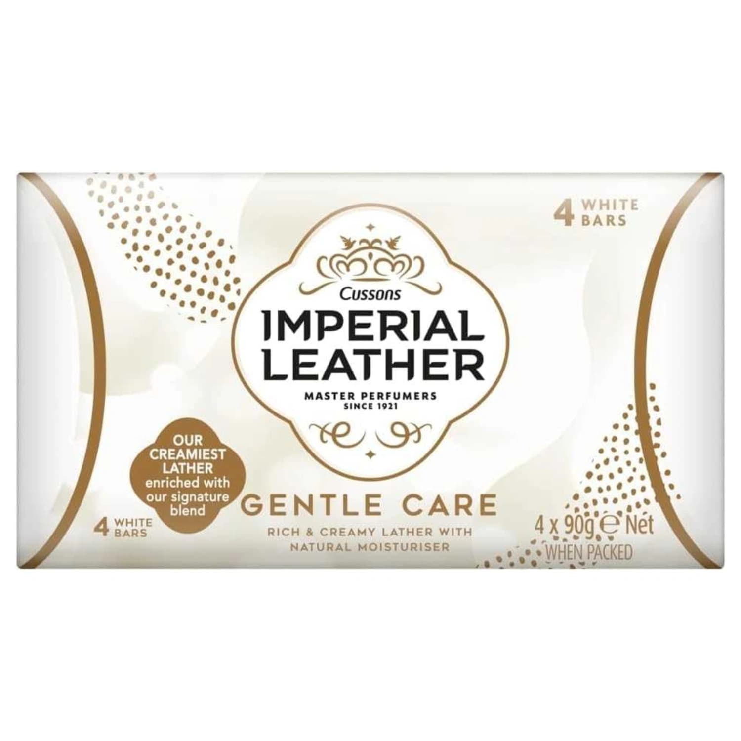 Imperial Leather Gentle Care Soap Bar 4x90g