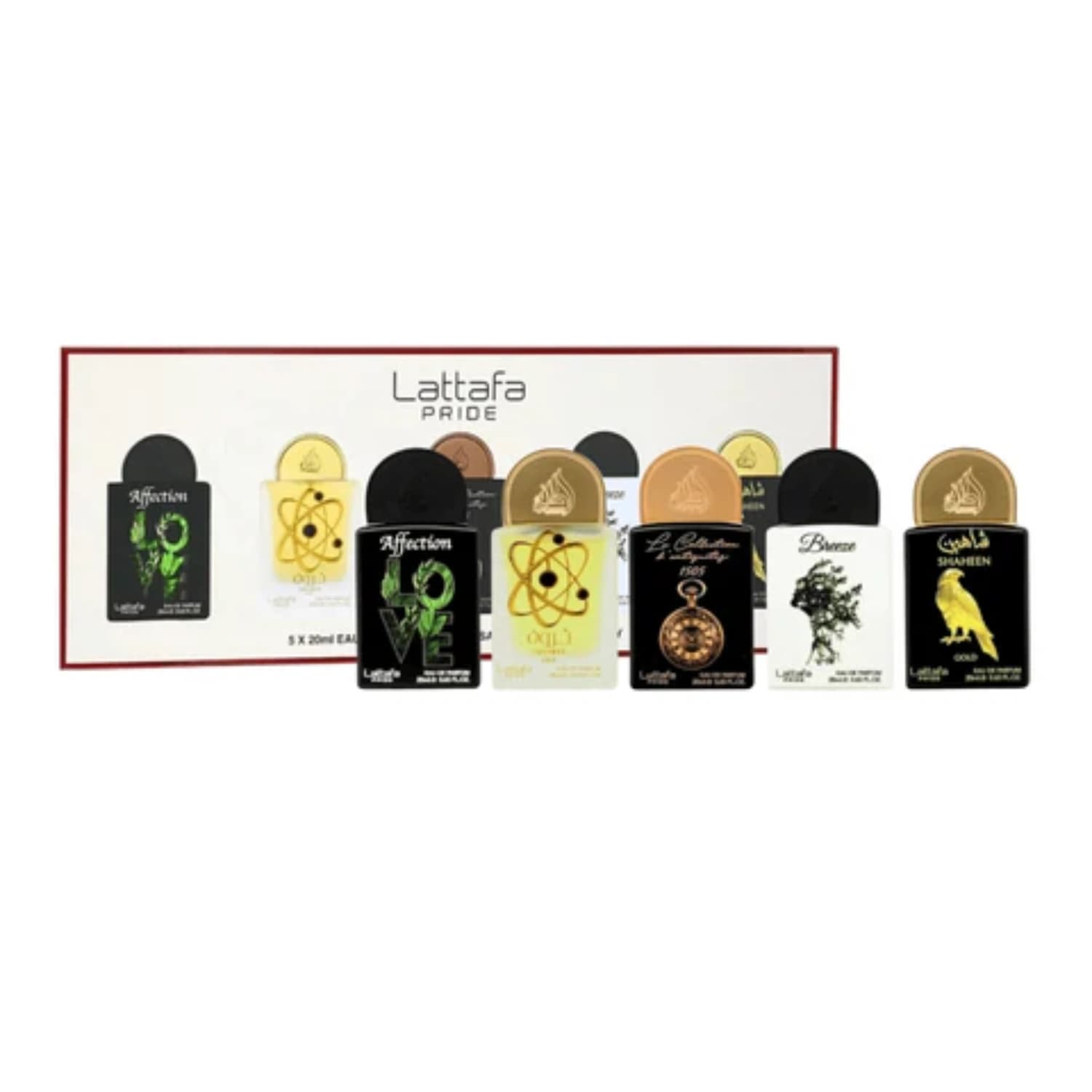Lattafa Giftset Collection 20ml X 5 Pieces Gift Set Box 01