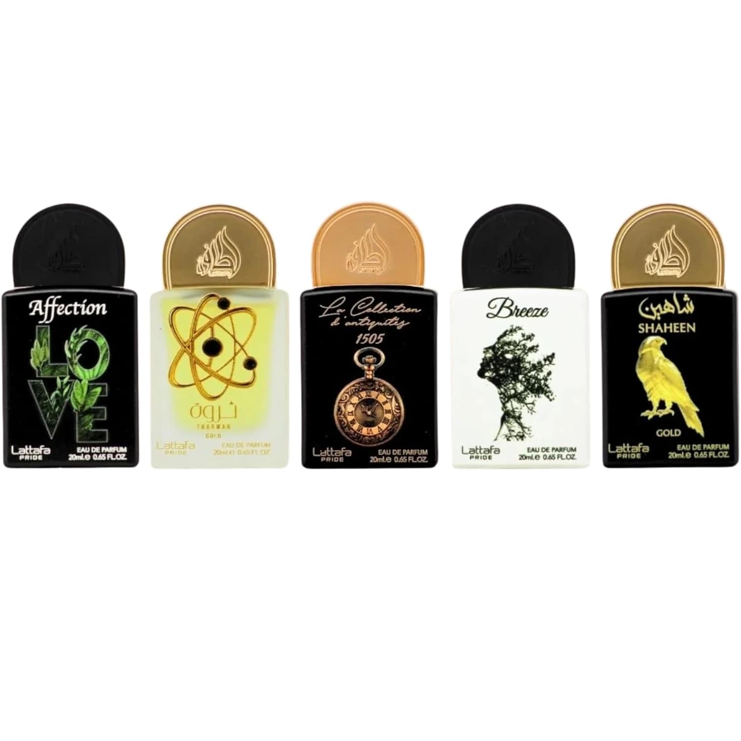 Lattafa Giftset Collection 20ml X 5 Pieces Gift Set Box 01
