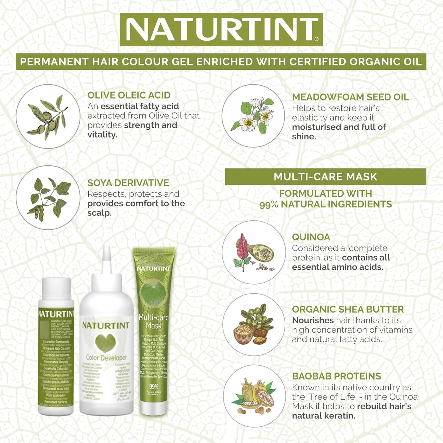 Naturtint Permanent Hair Colour Gel 5N Light Chestnut Brown 170ml