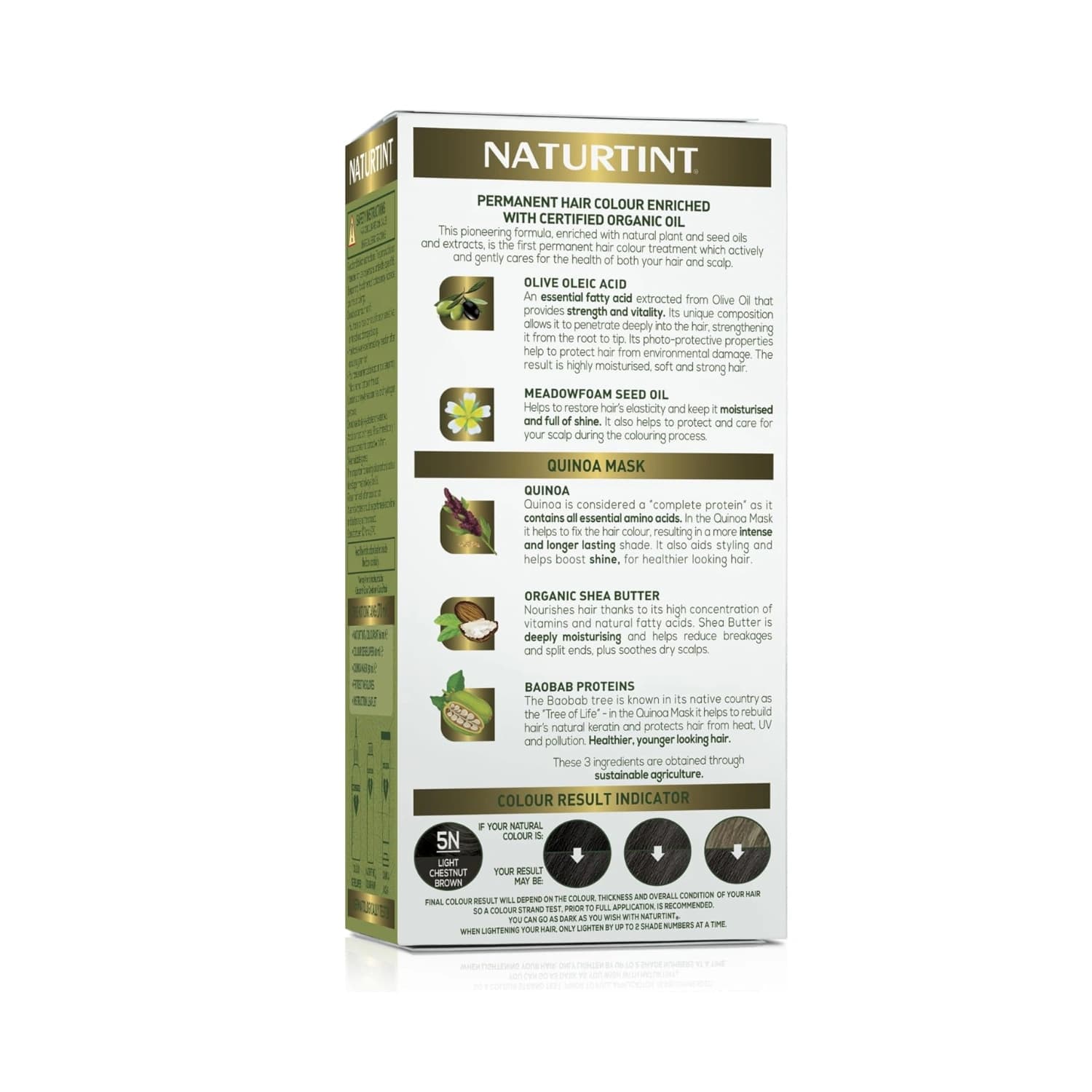 Naturtint Permanent Hair Colour Gel 5N Light Chestnut Brown 170ml