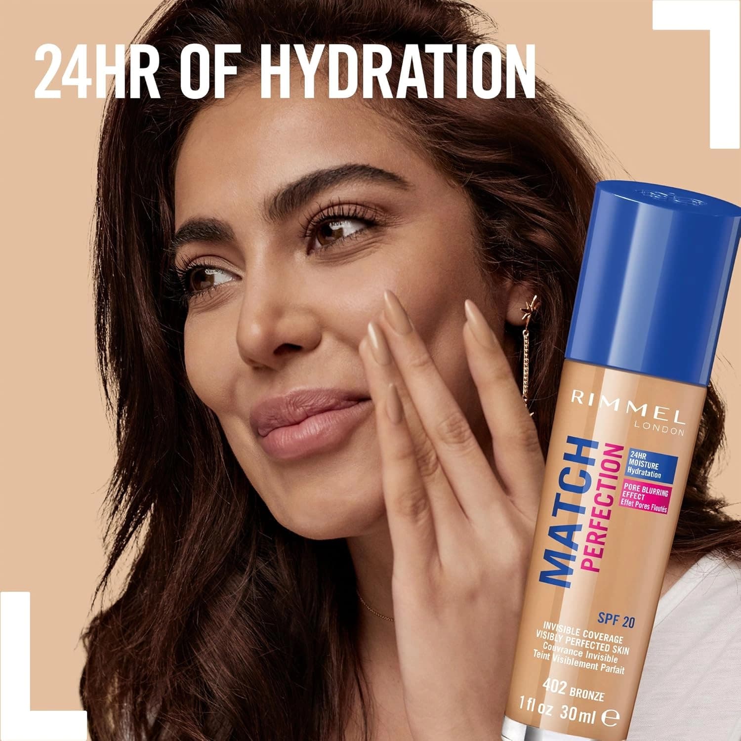 Rimmel London Match Perfection SPF 20 010 Light Porcelain 30ml