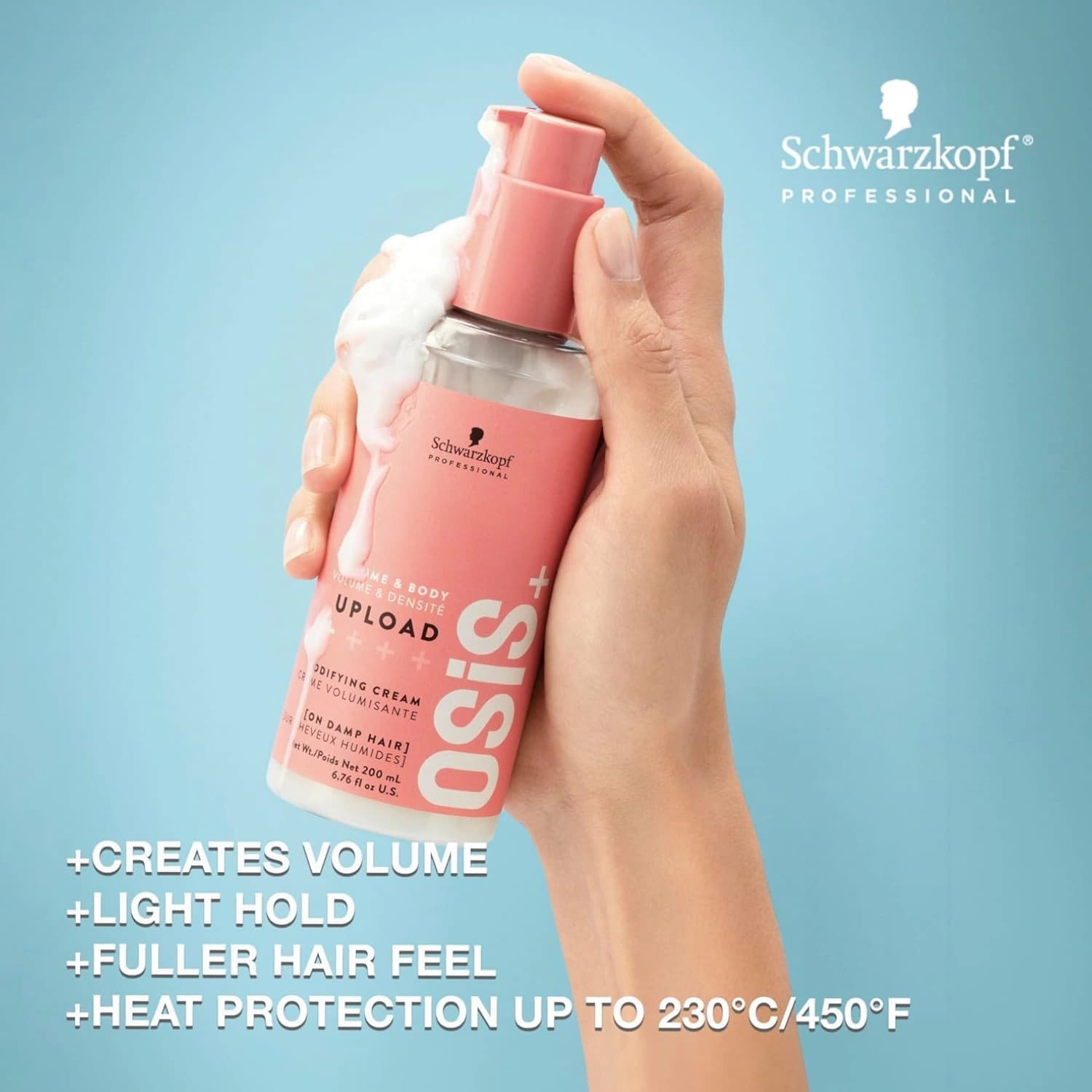 Schwarzkopf Professional OSiS Upload Bodifying Hair Cream 200ml