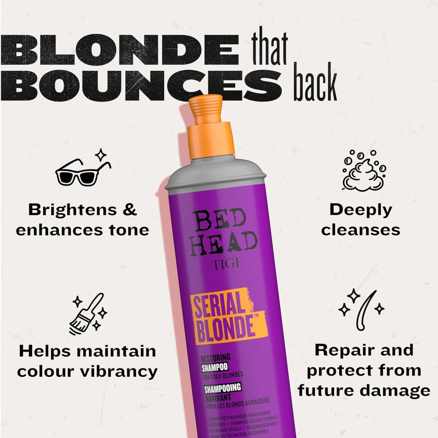 TIGI Bed Head Serial Blonde Restoring Conditioner 600ml