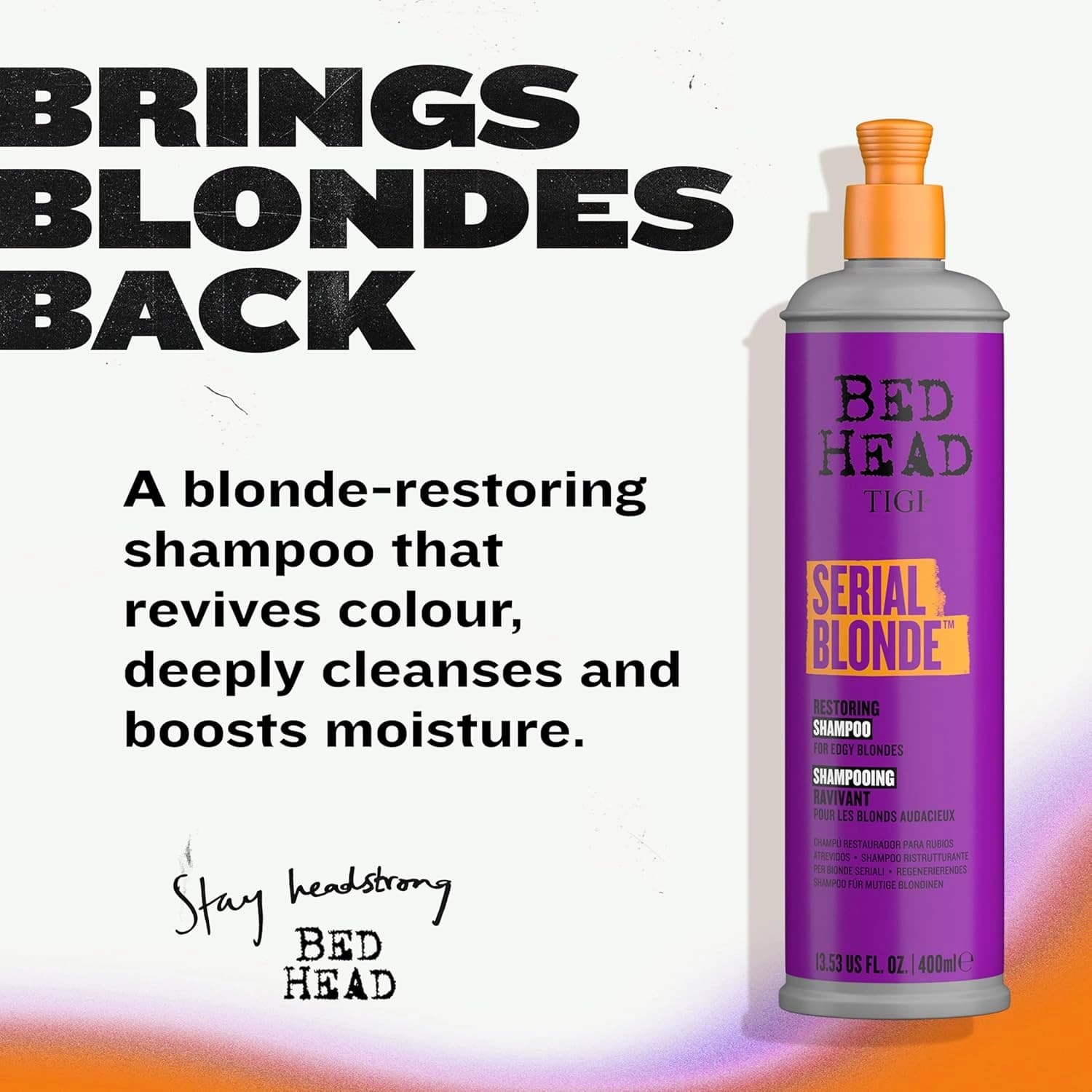 TIGI Bed Head Serial Blonde Restoring Conditioner 600ml