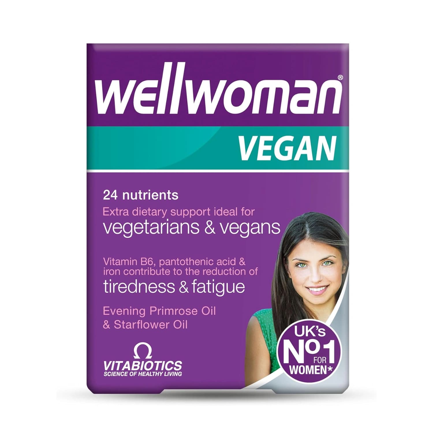 Vitabiotics Wellwoman Vegan Extra Dietary Support 60 Tablets
