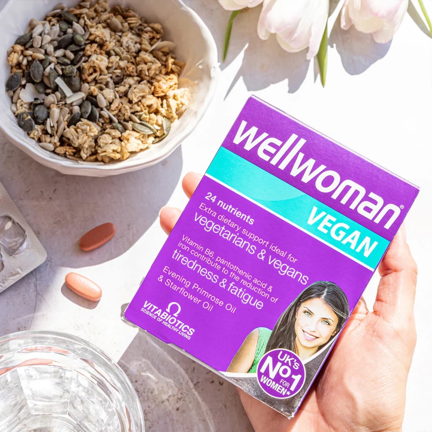Vitabiotics Wellwoman Vegan Extra Dietary Support 60 Tablets