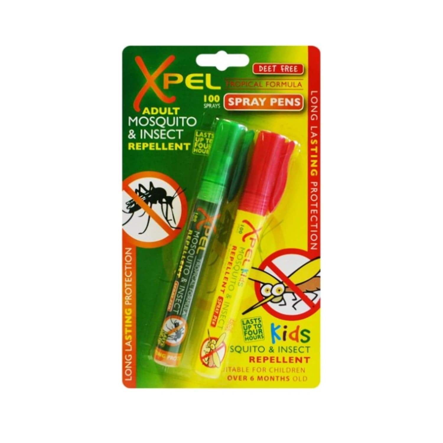 XPEL Adult & Kids Tropical Formula Mosquito & Insect Repellent Pens