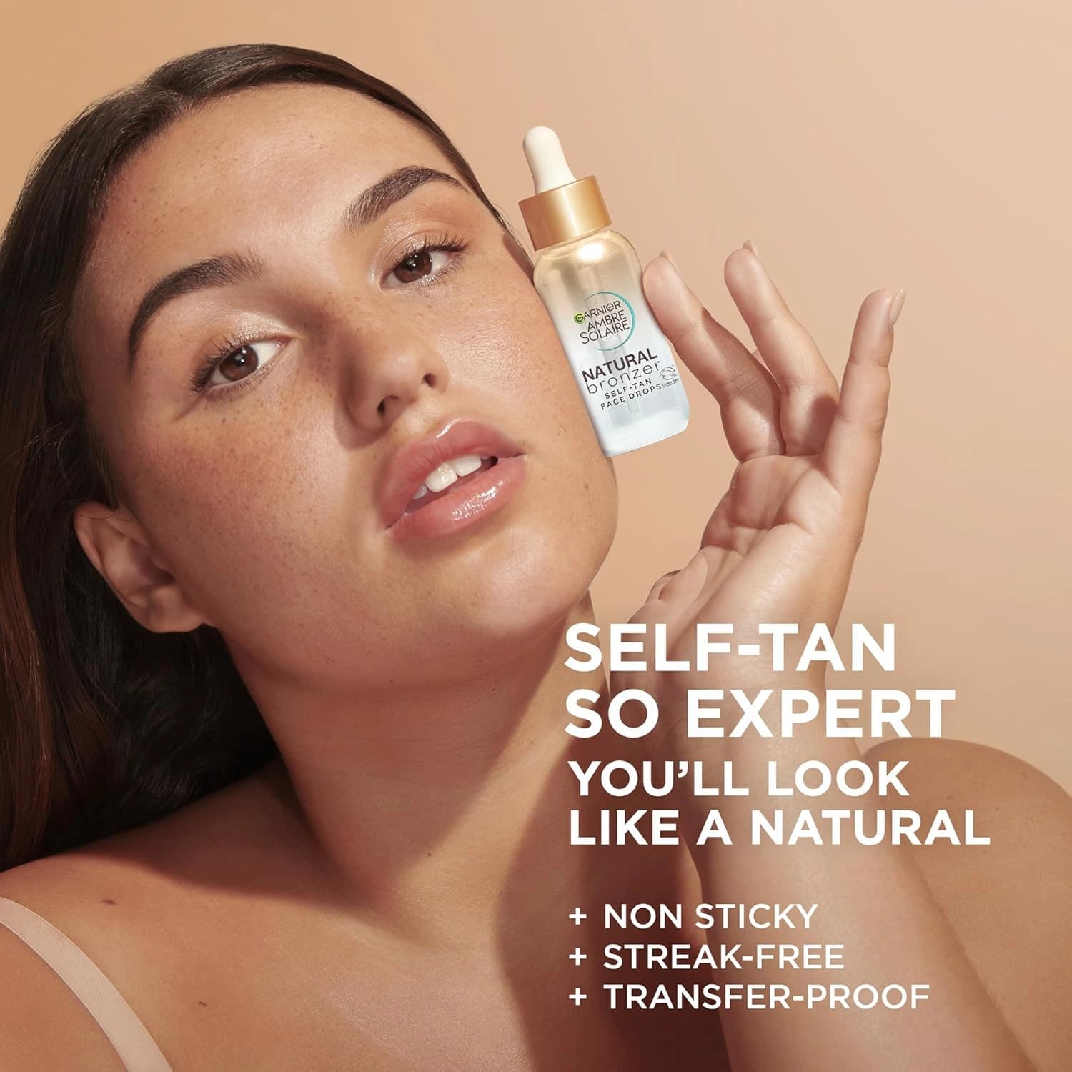 Garnier Ambre Solaire Natural Bronzer Self-Tan Face Drops 30ml