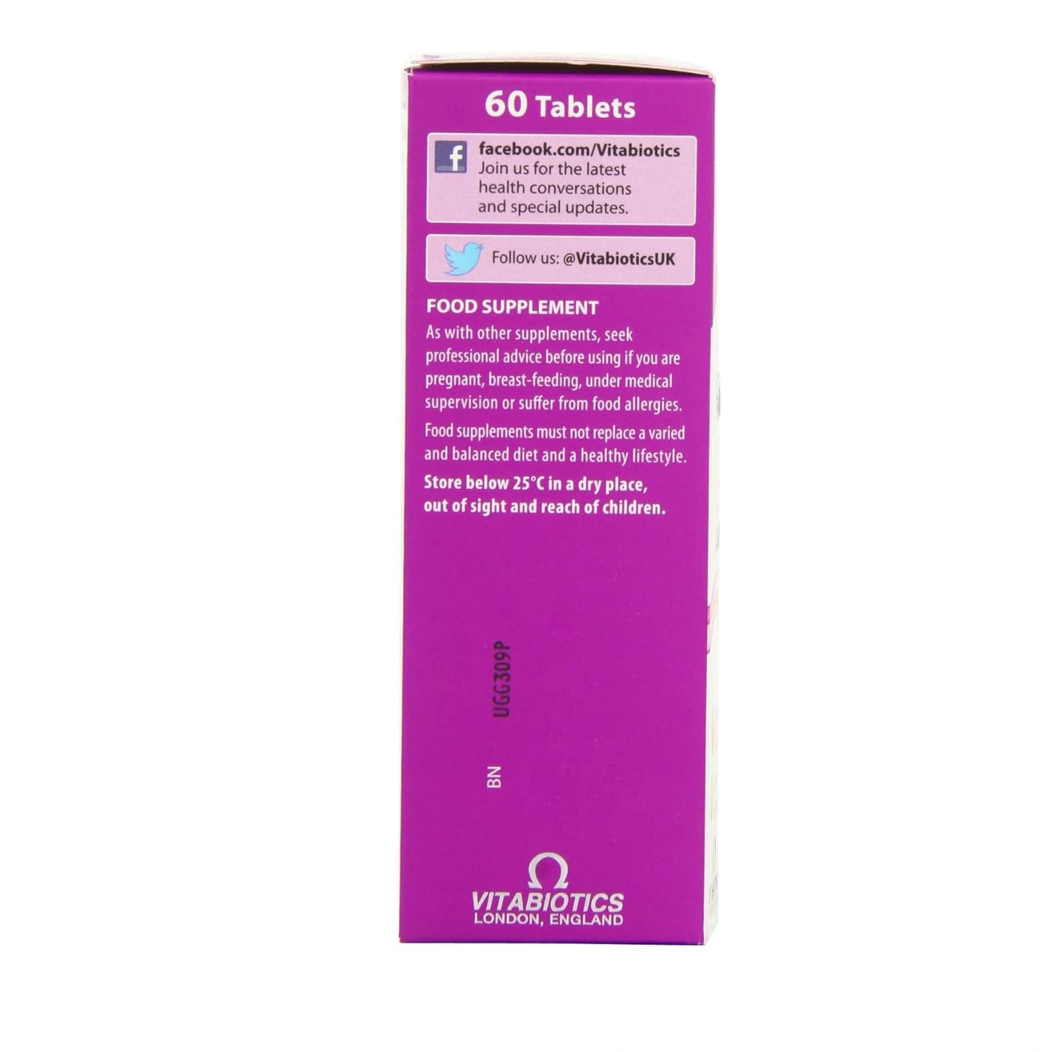 Vitabiotics Ultra Ginkgo and Ginseng Tablets - 60 Tablets