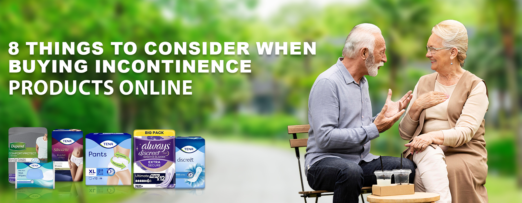 8 Things To Consider When Buying Incontinence Products Online