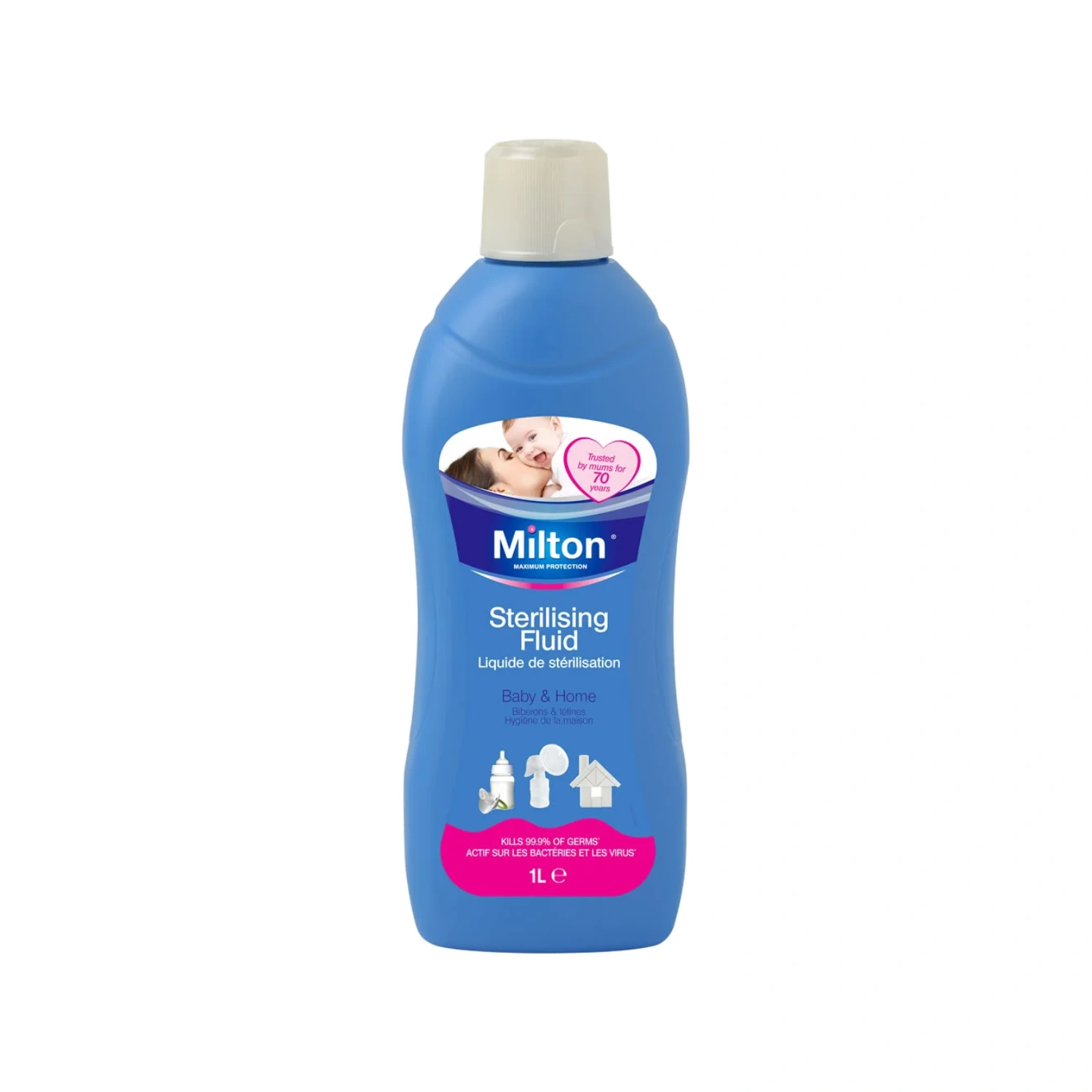 Milton Maximum Protection Sterilising Fluid 1L