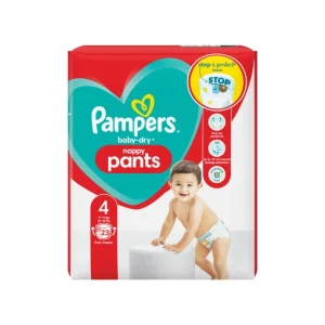 Pampers Baby-Dry Nappy Pants Size 4, 9-15kg, 23 Count (1)