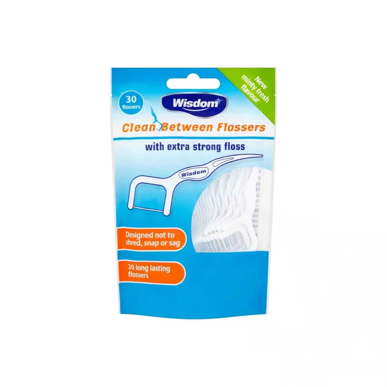 Wisdom Clean Between Flossers 30 Pack