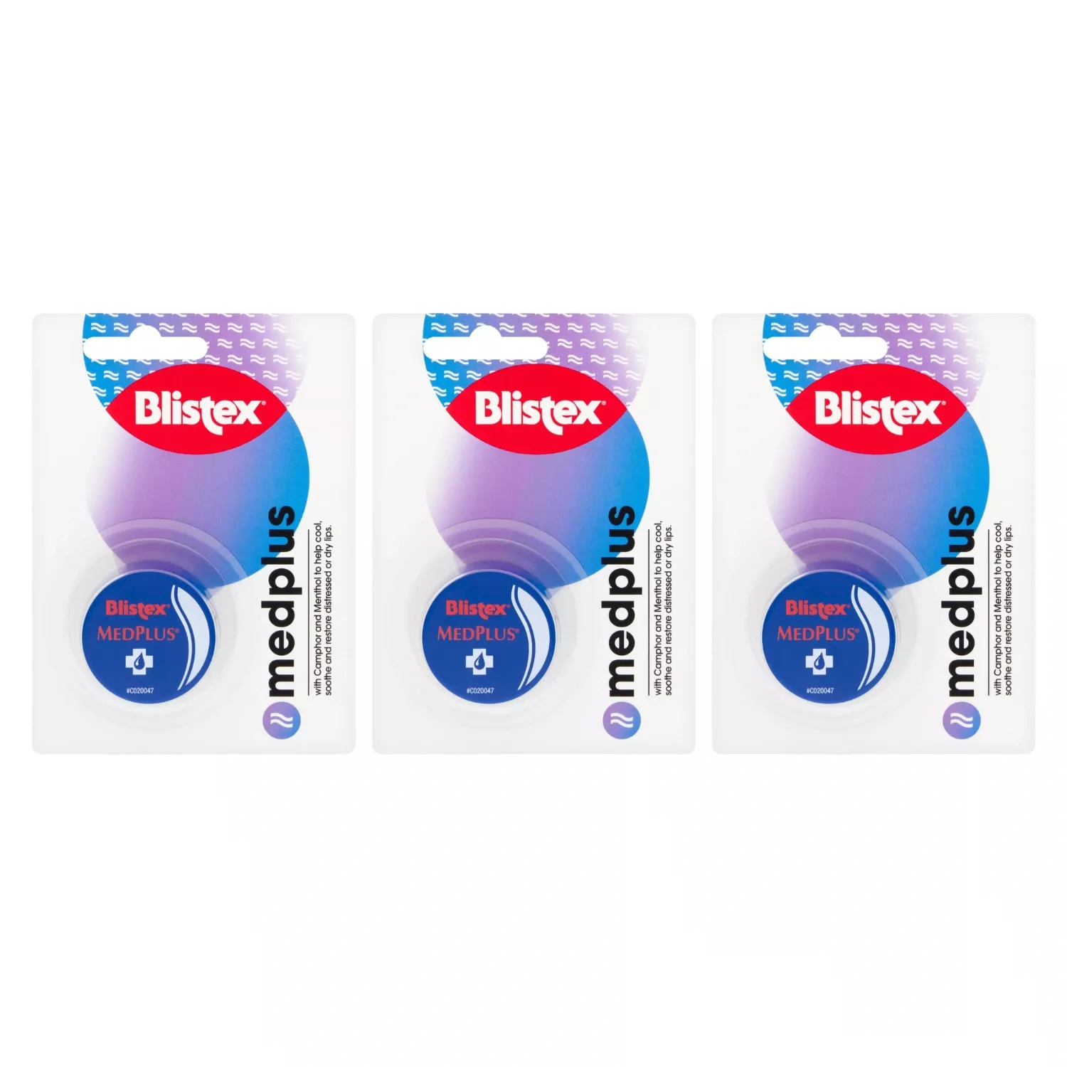 Blistex MedPlus Lip Balm SPF 15 Lip Repair 7ml - Pack 3