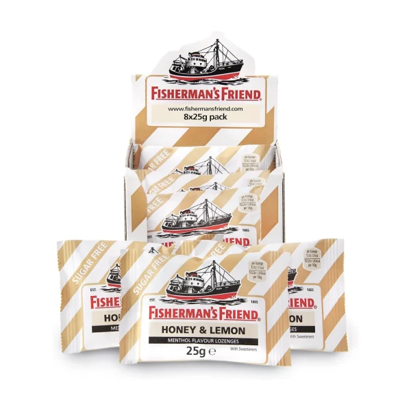 8x Fisherman’s Friend Honey & Lemon Lozenges (1)