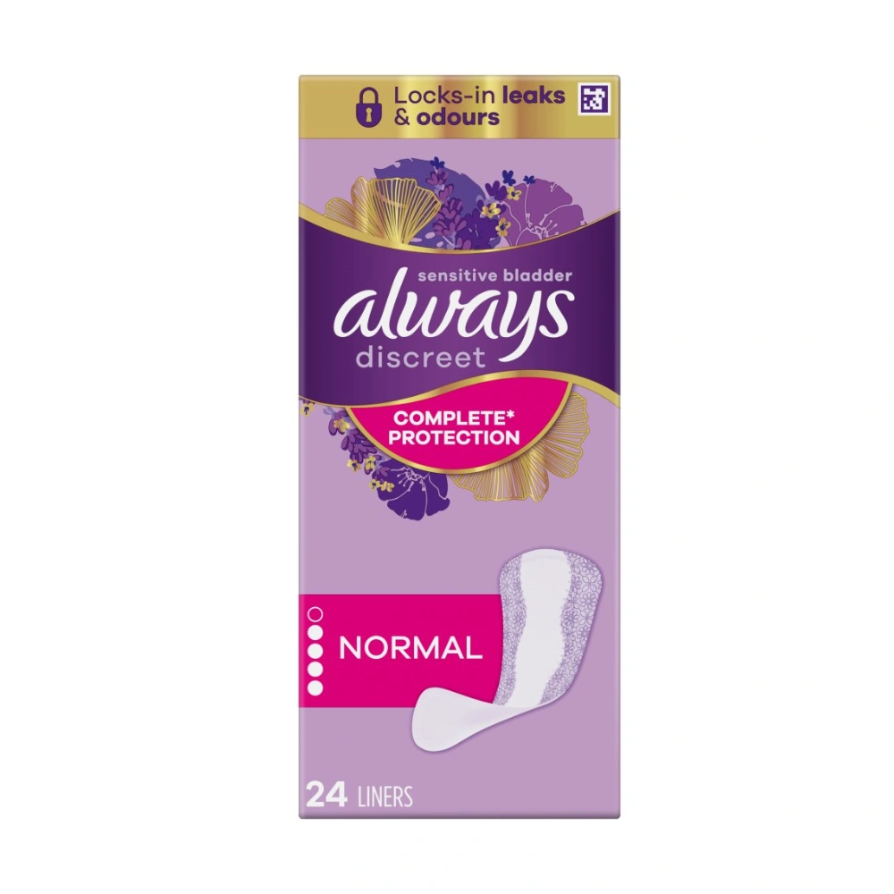Always Discreet Normal 24 Liners
