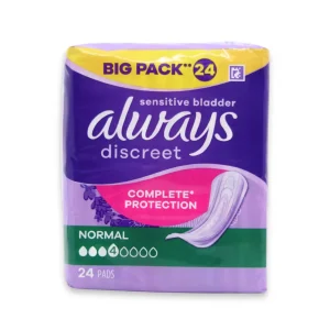 Always Discreet Normal Pads Value Pack 24