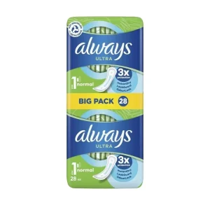 Always Ultra Normal Size 1 Big Pack - 28 Pads