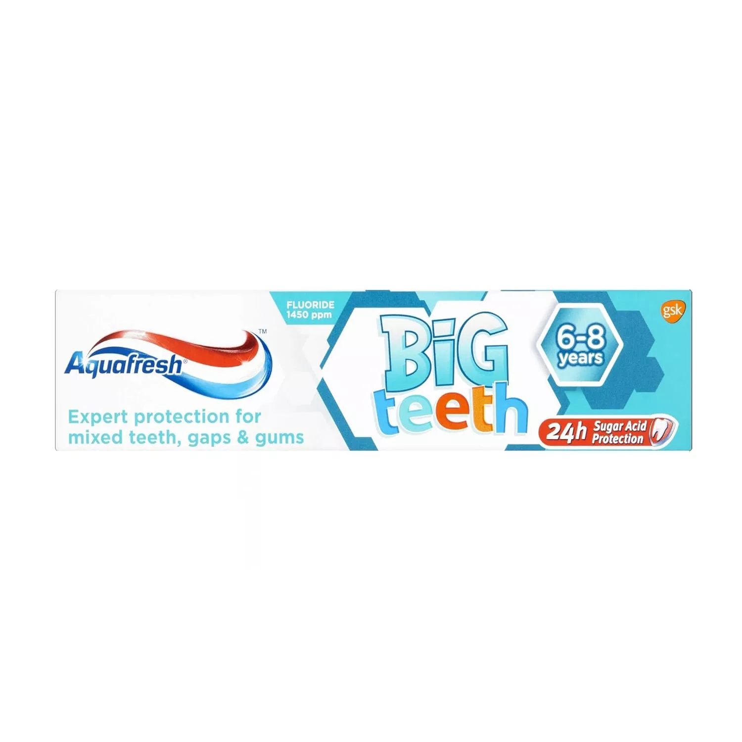 Aquafresh Big Teeth Fluoride Toothpaste 50ml