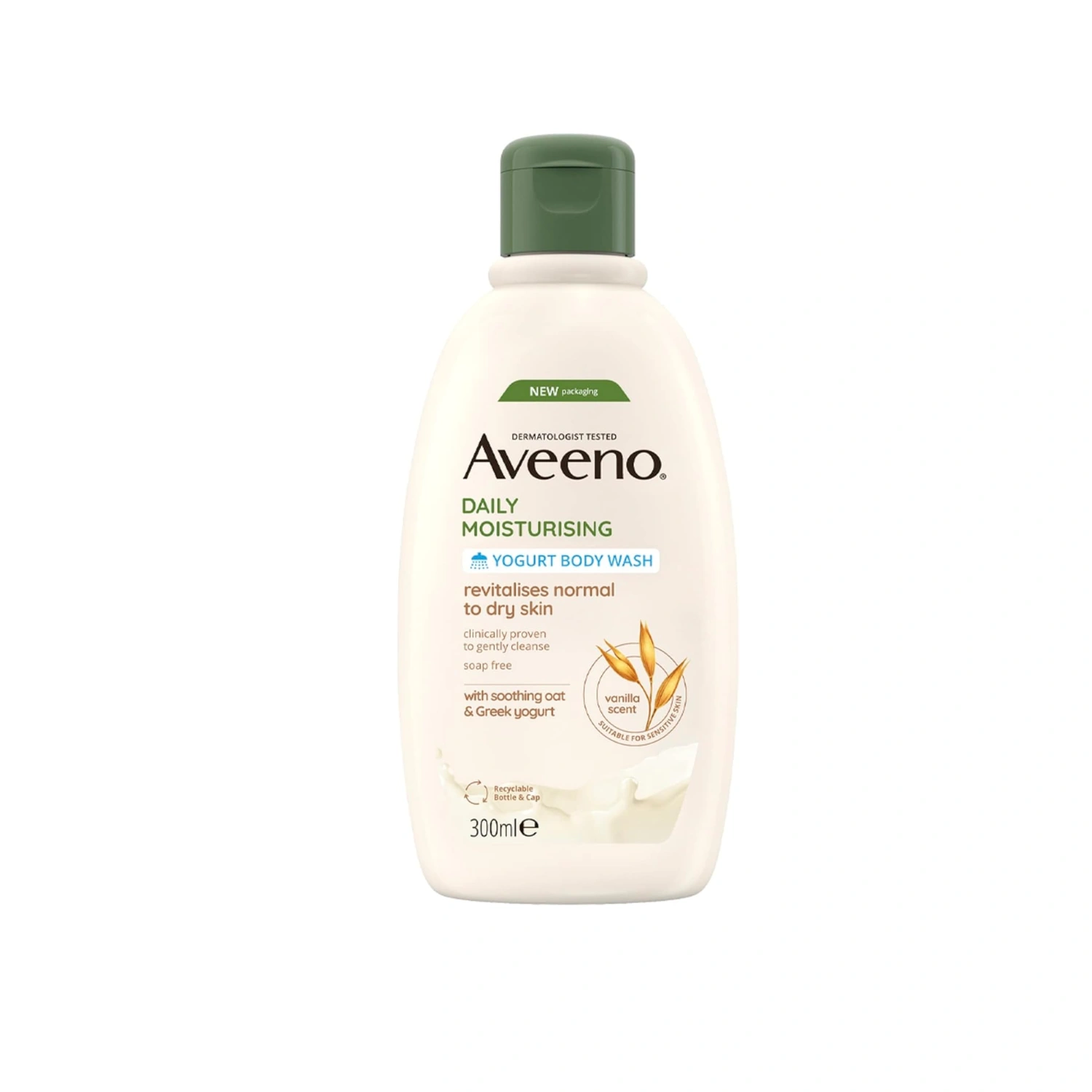 Aveeno Daily Moisturising Yogurt Body Wash 300ml