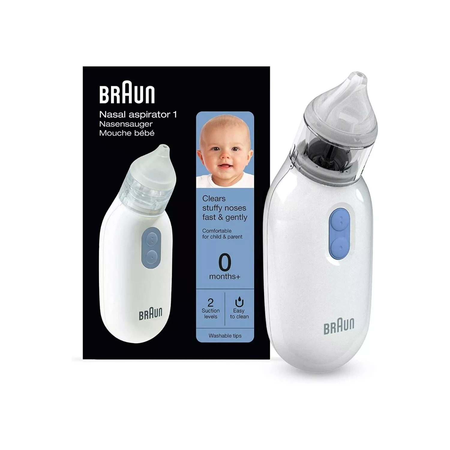 Braun BNA100 Electrical Nasal Aspirator 0+ Months