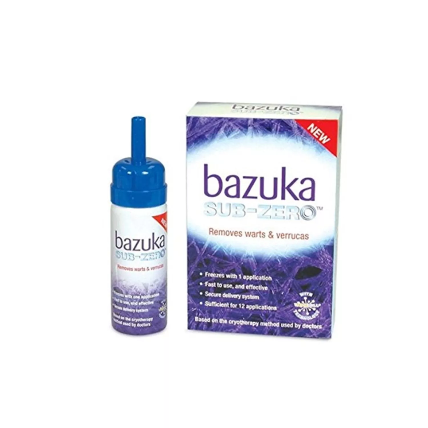 Bazuka Sub-Zero Freeze Verruca & Wart Removal Treatment 50ml