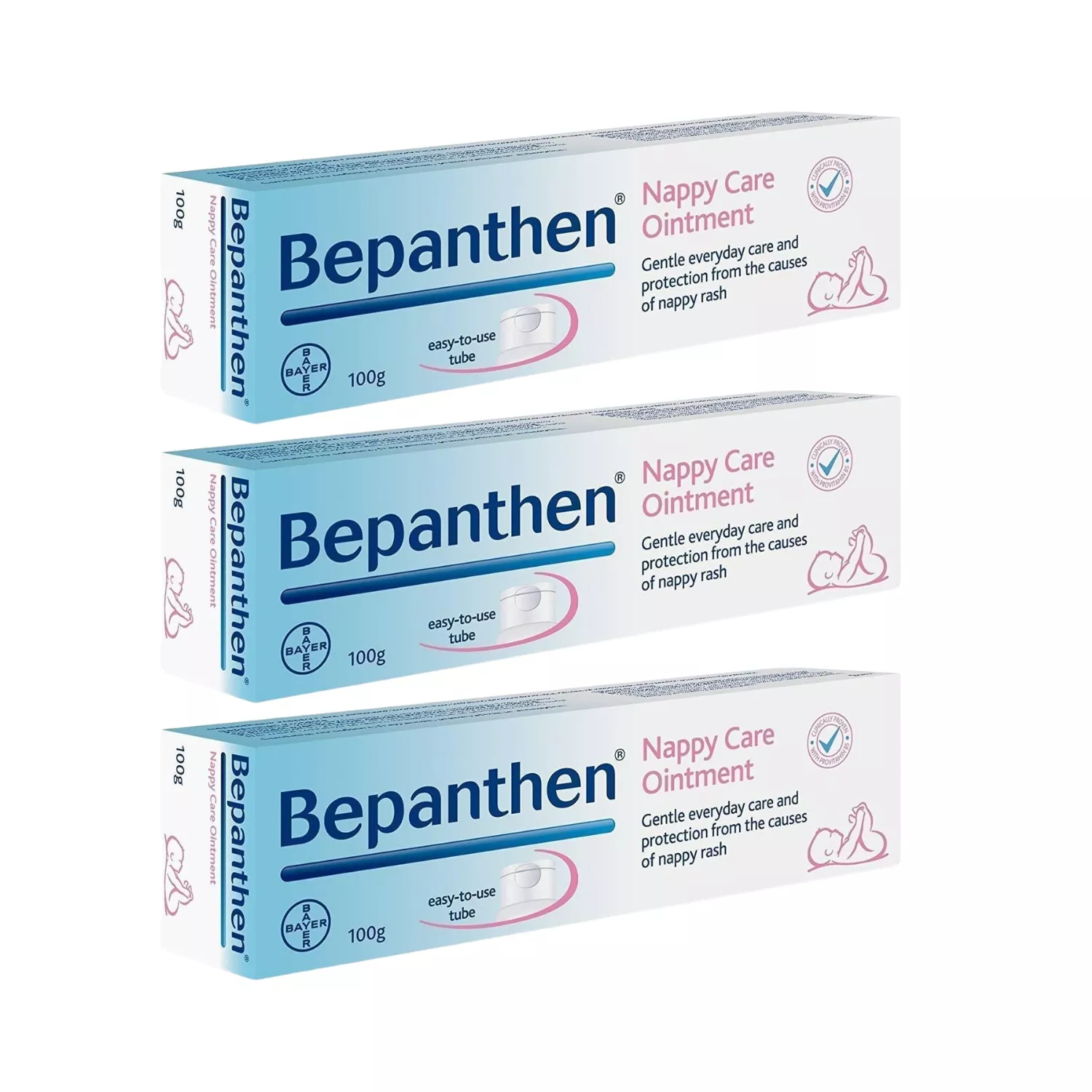 Bepanthen Nappy Care Ointment 100g ? Triple Pack
