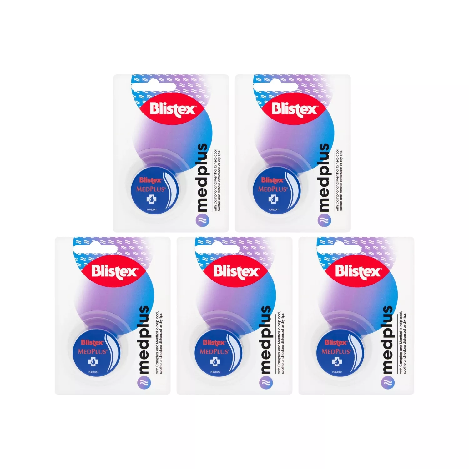 Blistex MedPlus Lip Balm SPF 15 Lip Repair 7ml - Pack 5