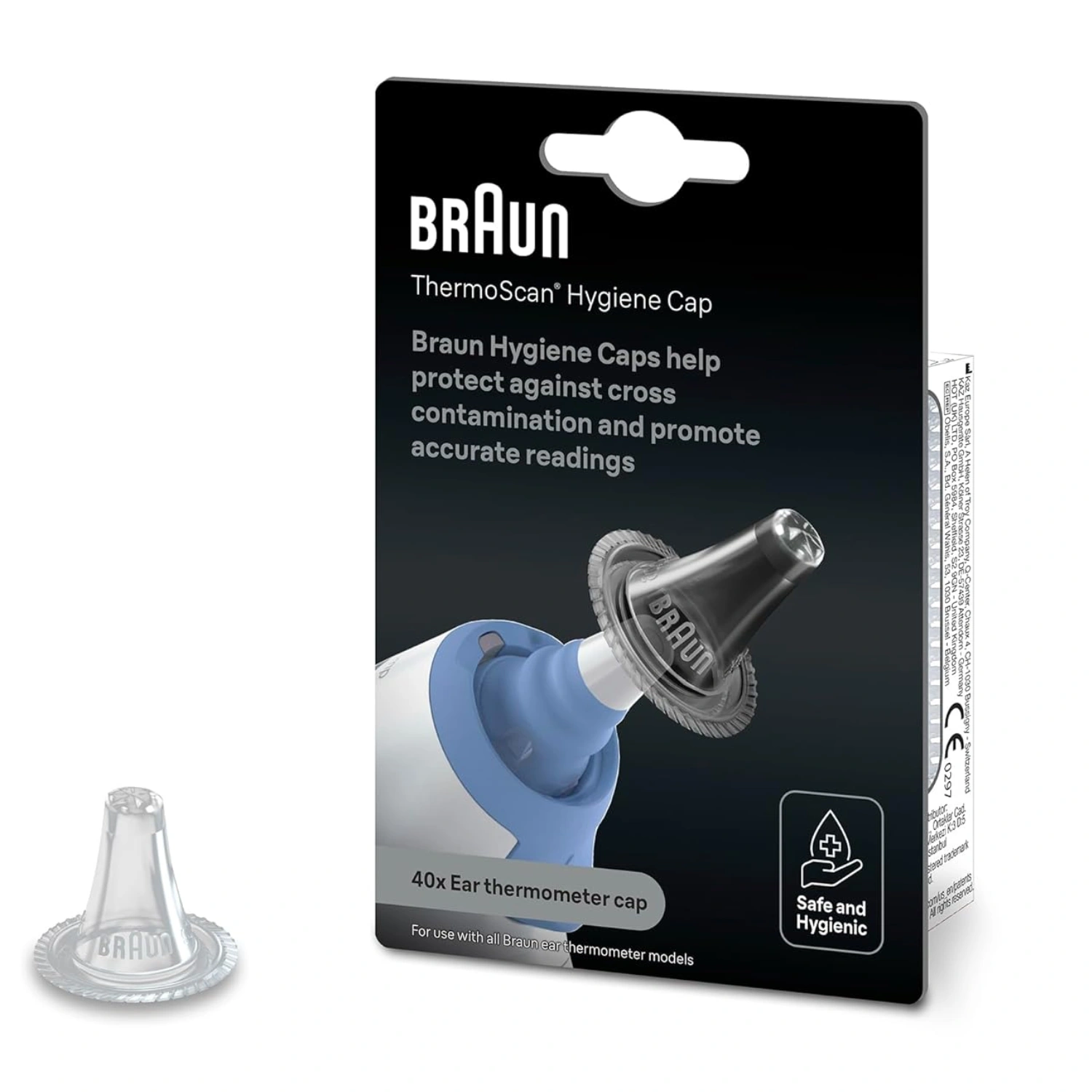 Braun Lens Filters LF40 for ThermoScan Ear Thermometers- Pack of 40