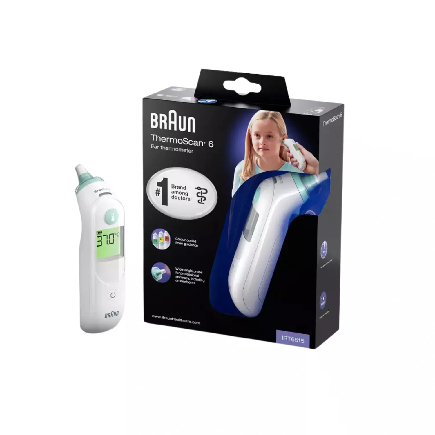 Braun ThermoScan-6 IRT6515 Ear Thermometer