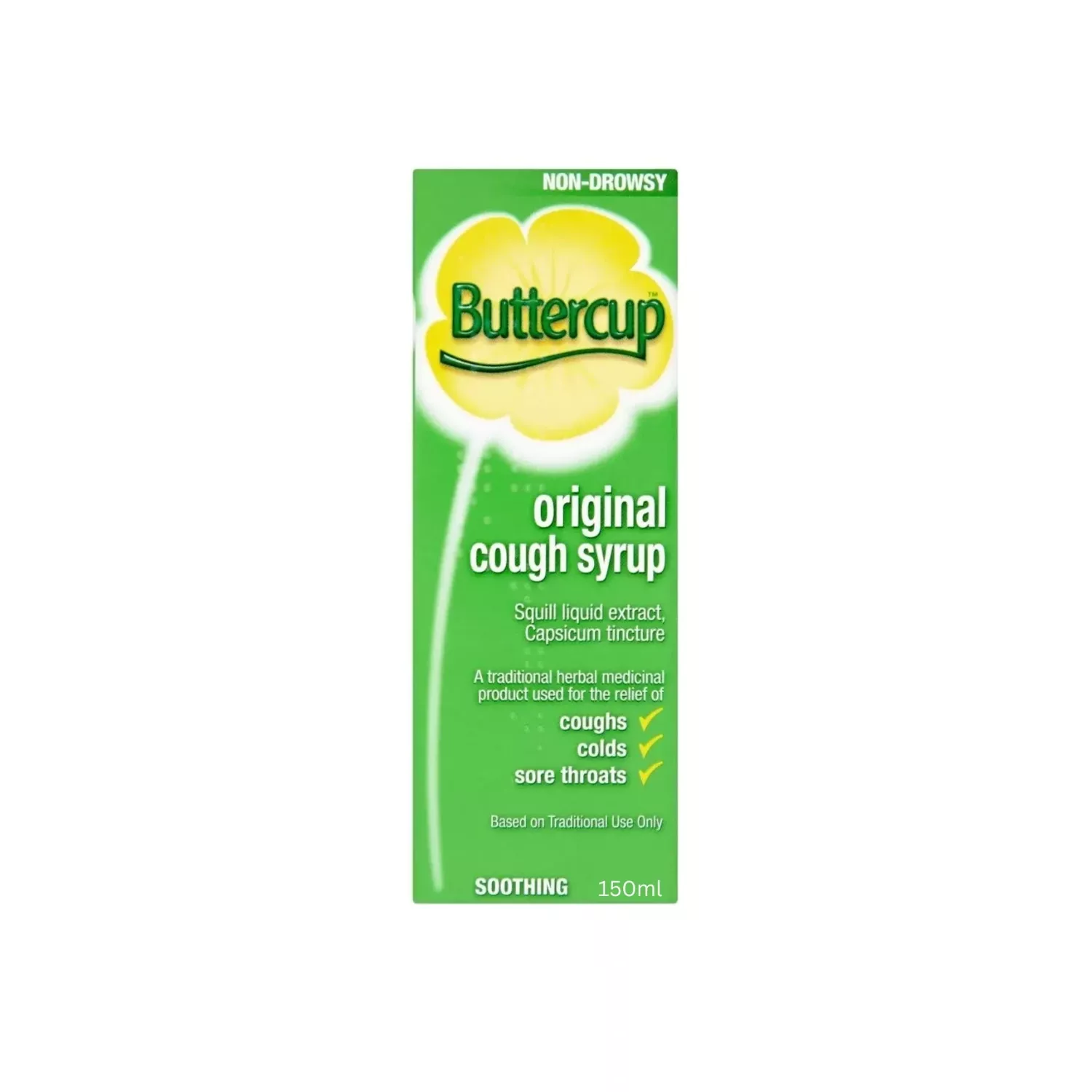 Buttercup Cough Mixture Syrup Original 150ml