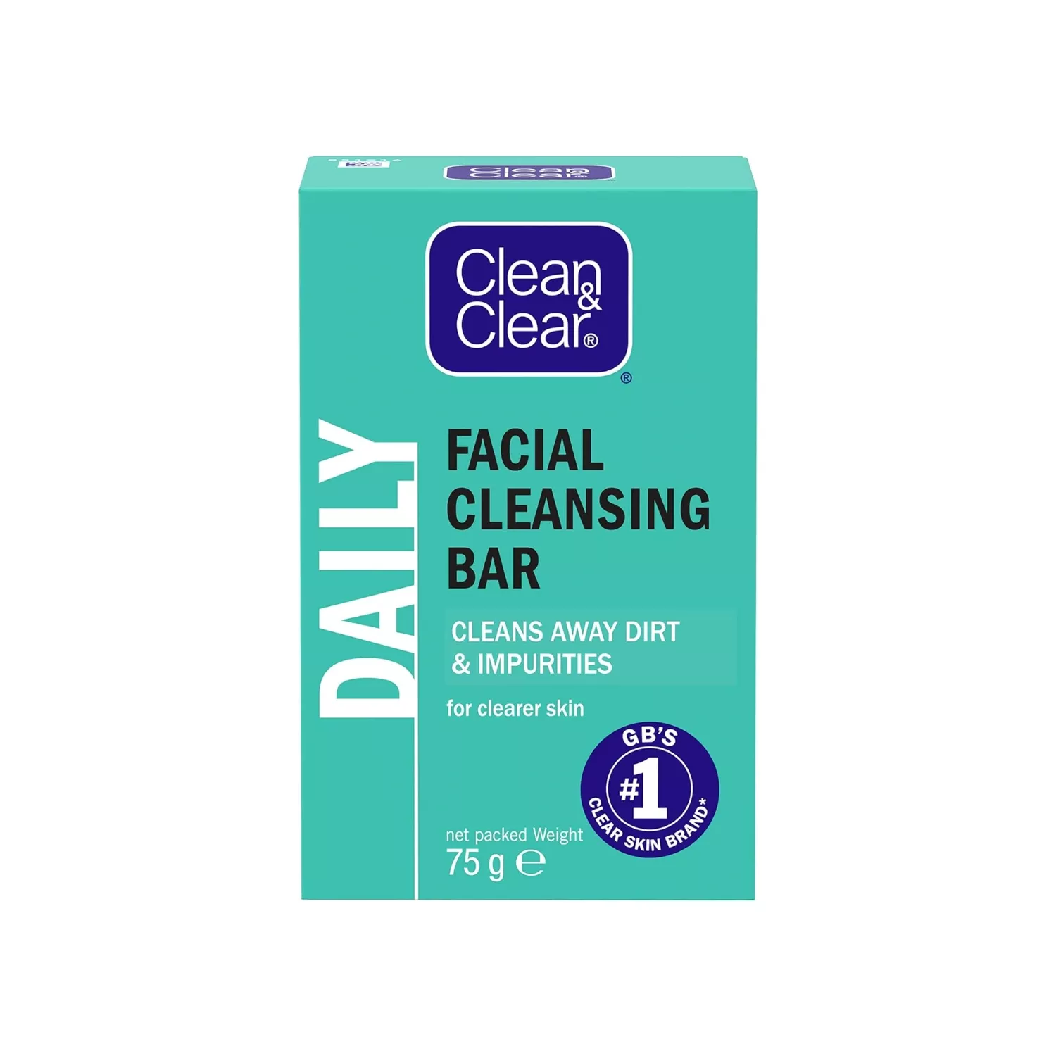 Clean & Clear Facial Cleansing Bar 75g