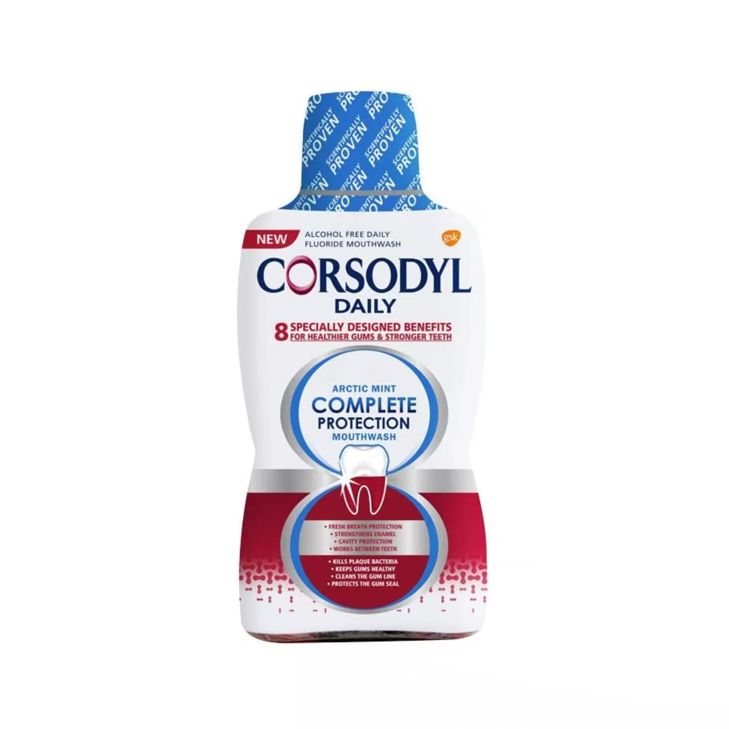 Corsodyl Complete Protection Mouthwash 500ml