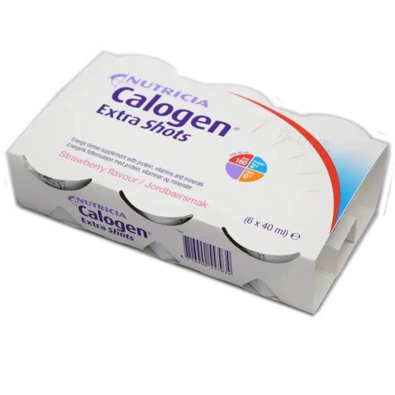 Calogen Extra Shots Strawberry 6x40ml