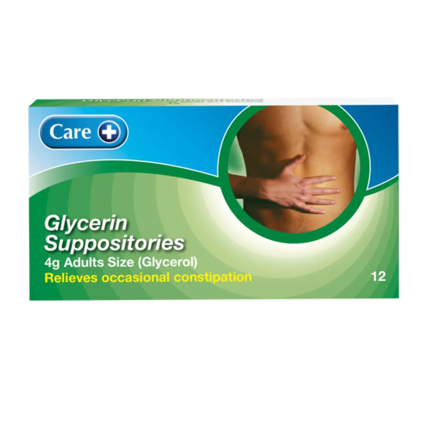 Care Glycerin Suppositories Adult Pack of 12