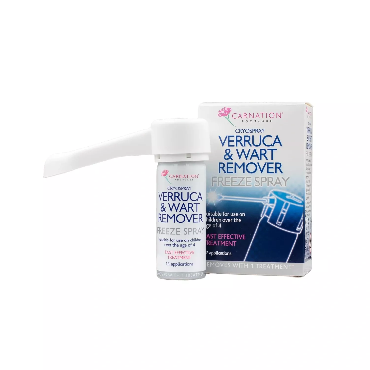 Carnation Verruca and Wart Remover Freeze Spray 50ml