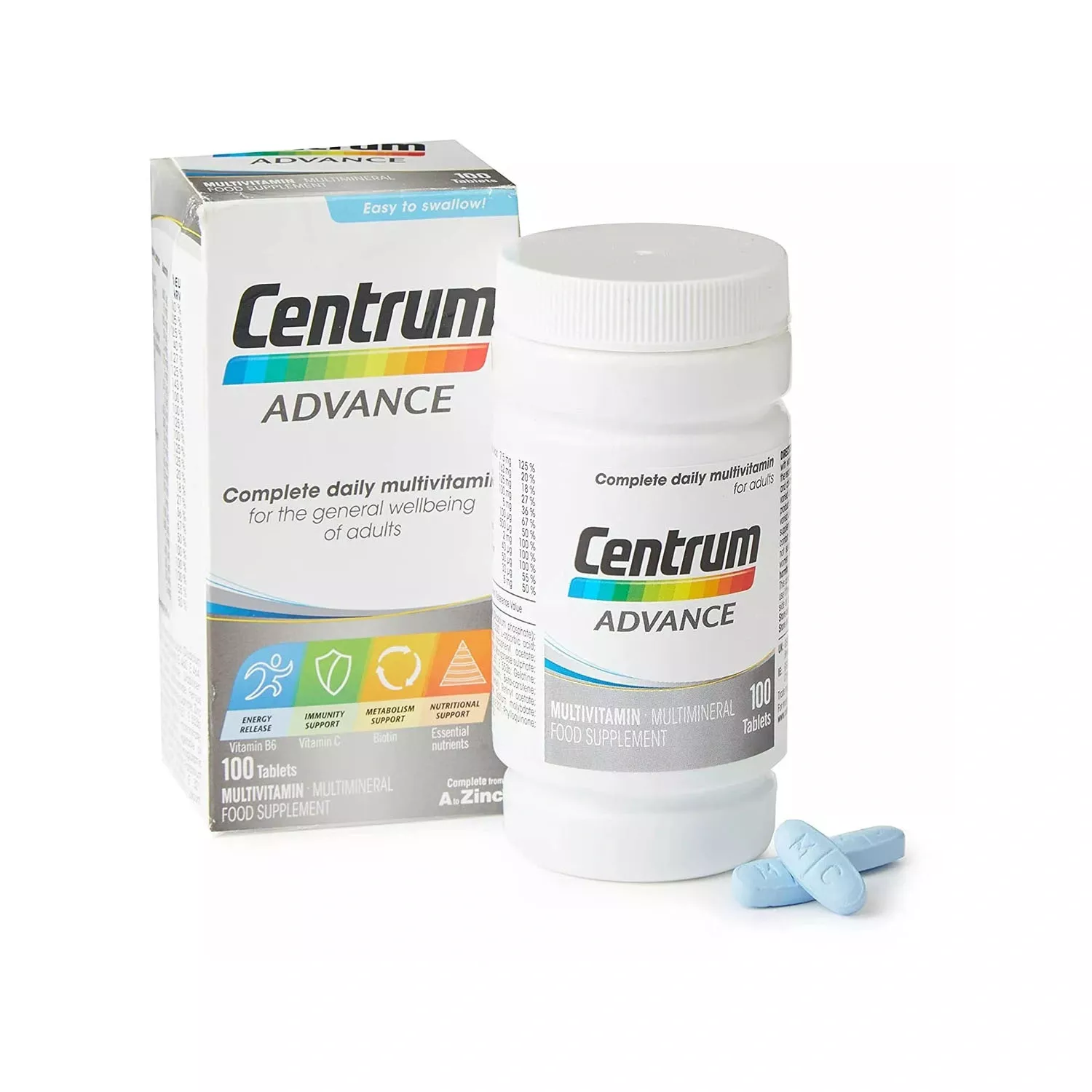 Centrum Advance Multivitamin 100 Tablets
