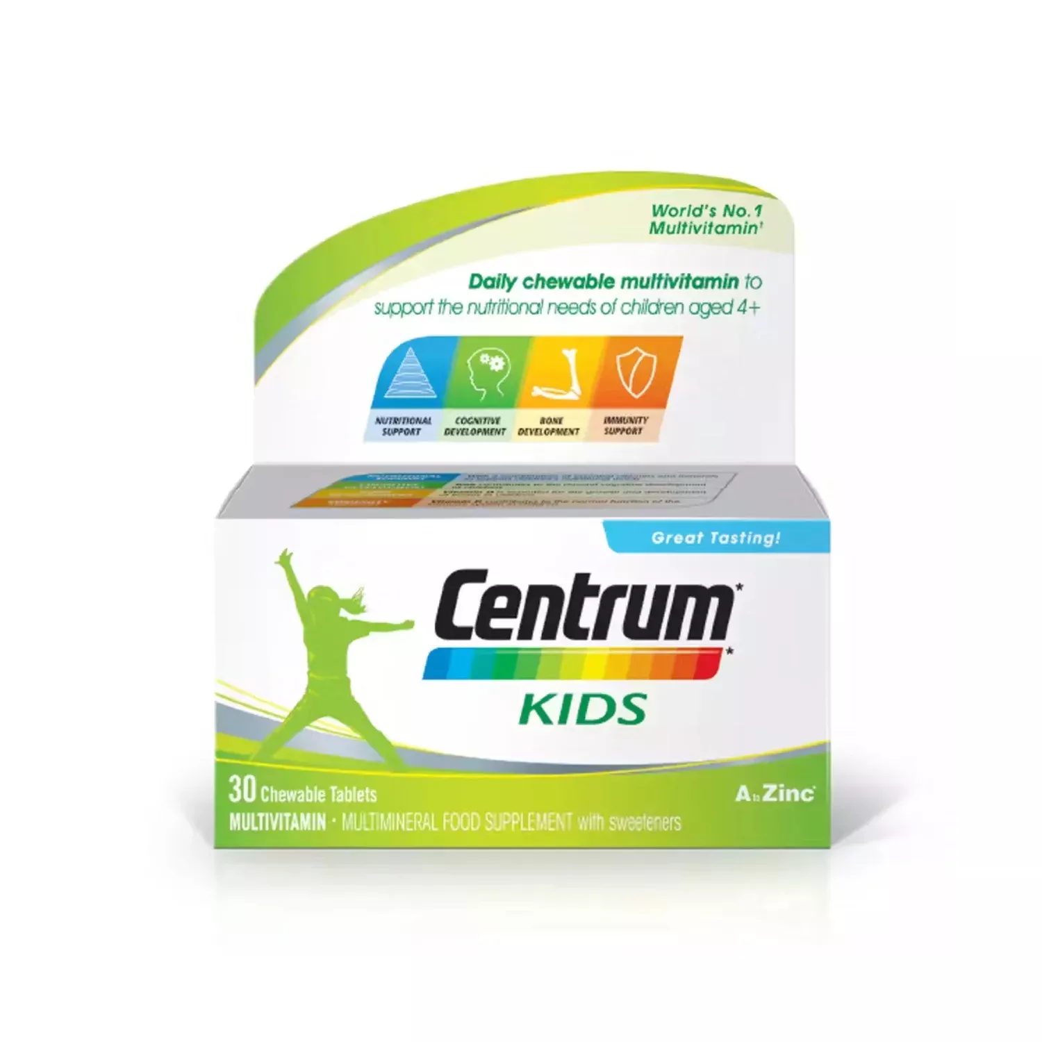 Centrum Kids Chewable Multivitamin Tablets, 30 Tablets
